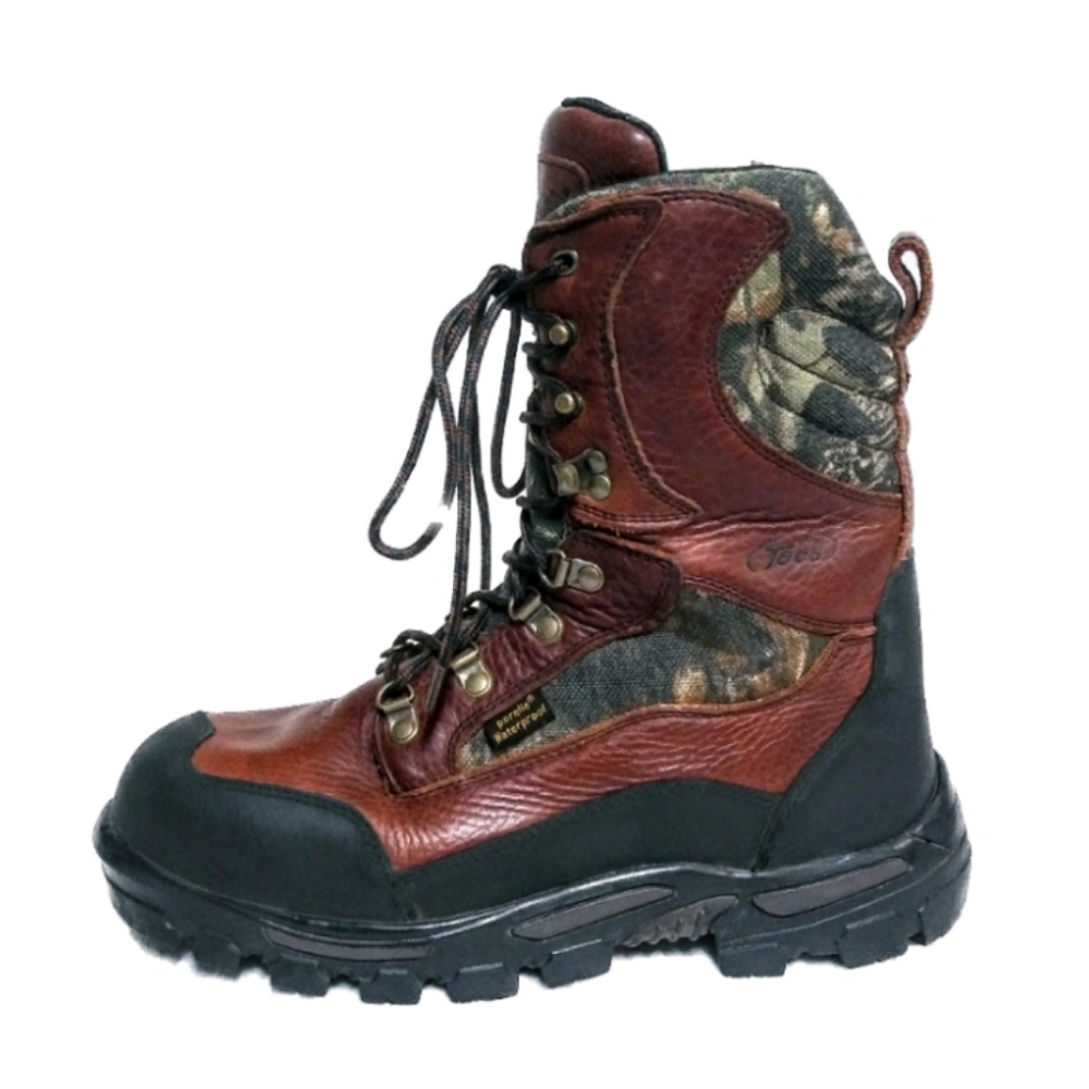 Tecs 800G Men's 11.5W Leather Camo Hunting Boots
